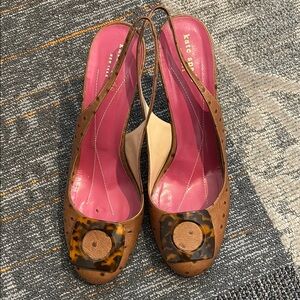 Kate Spade Brown Heels